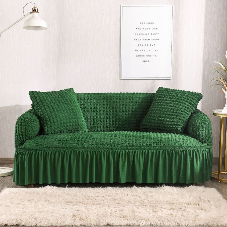 Persian Sofa Cover - Green